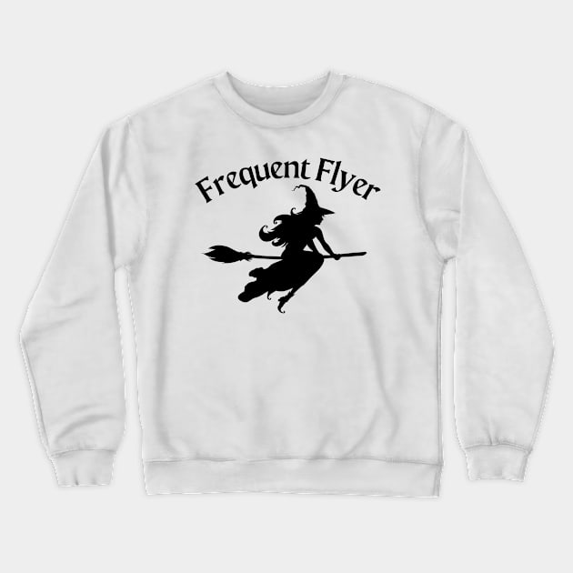 Frequent Flyer Crewneck Sweatshirt by FairyMay